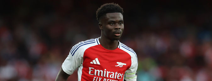 Liverpool vs Arsenal Prediction: Team News, Predicted Lineups and Where To Watch Arsenal forward Bukayo Saka
