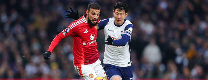 Tottenham vs Man United Key Battles: Son vs Mazraoui, Romero vs Hojlund Noussair Mazraoui and Son Heung-Min